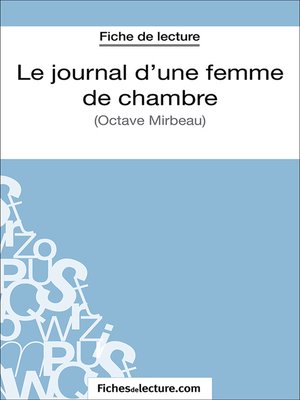 cover image of Le journal d'une femme de chambre